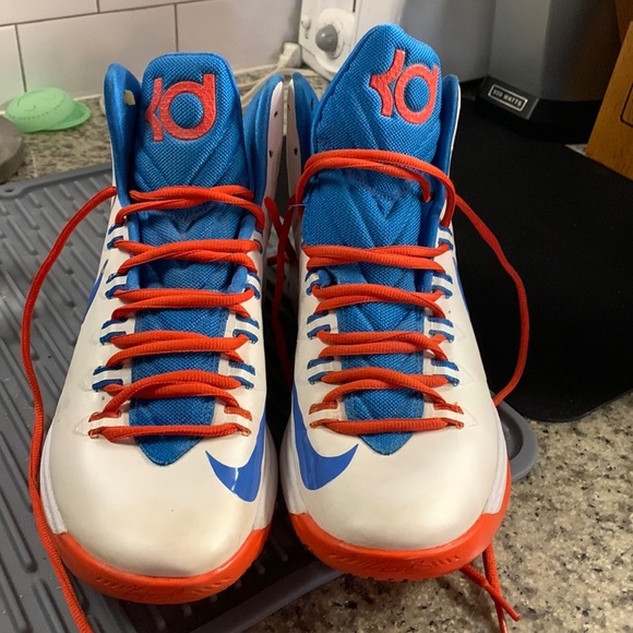 Nike KD V “OKC” sneaker sz 9.5 - Picture 1 of 7